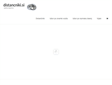 Tablet Screenshot of distancniki.si